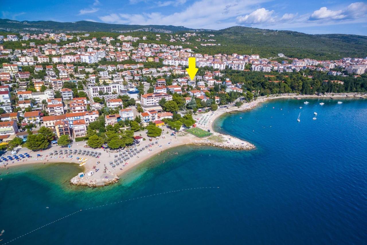 Apartments Luna Crikvenica Eksteriør billede