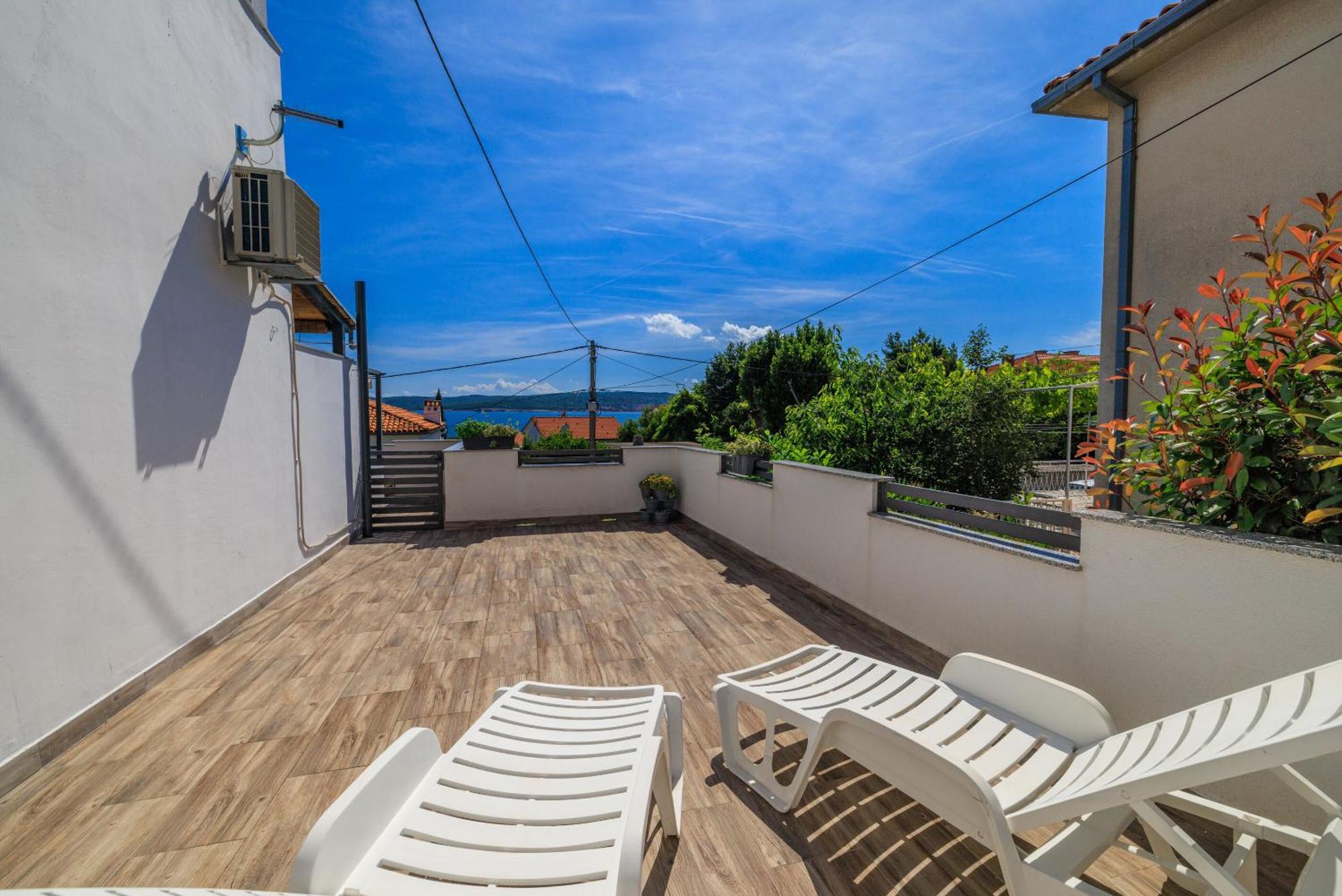 Apartments Luna Crikvenica Eksteriør billede